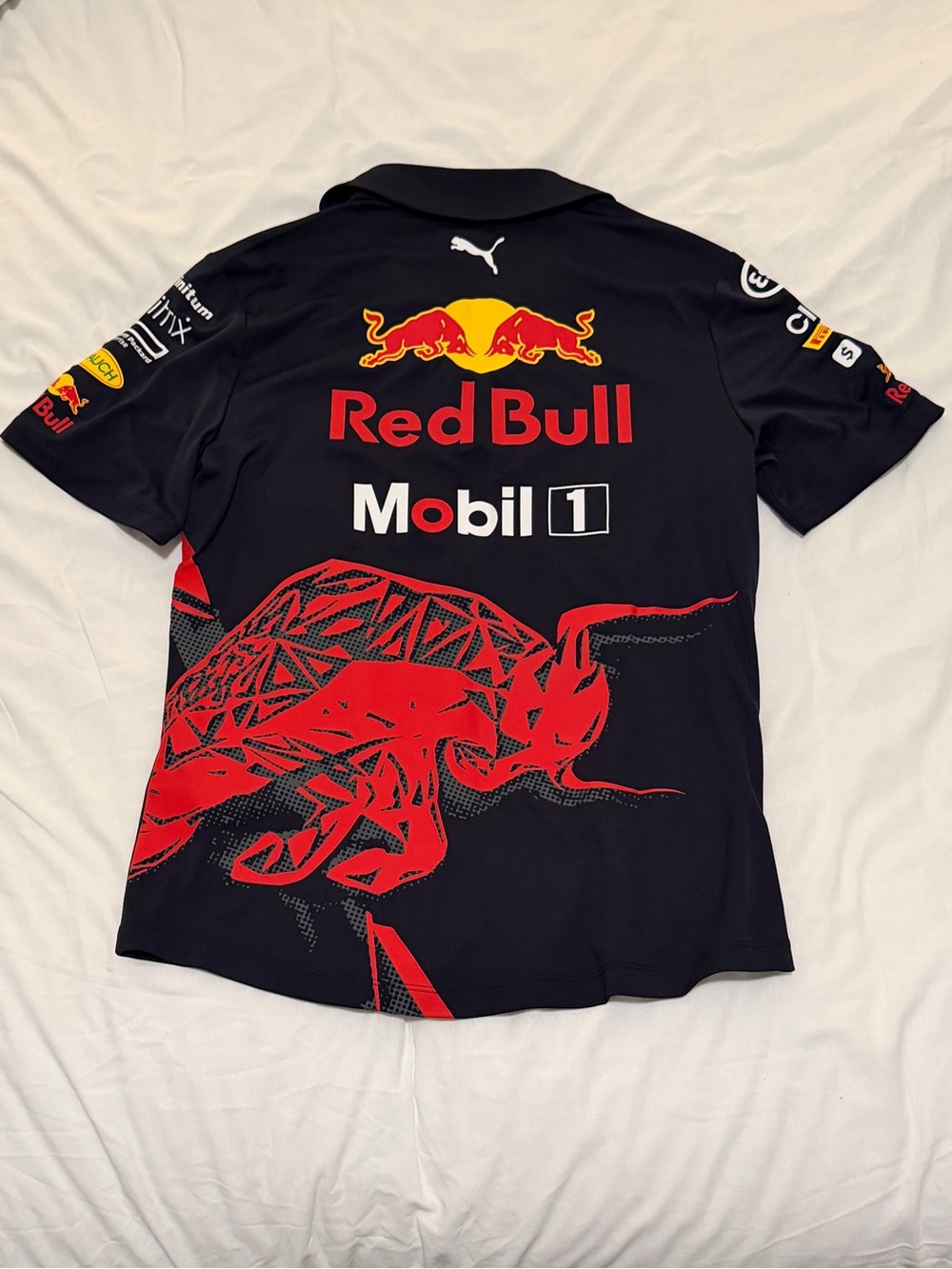 RedBull Racing Puma RBR Team Polo Shirt - Picture 1 of 5